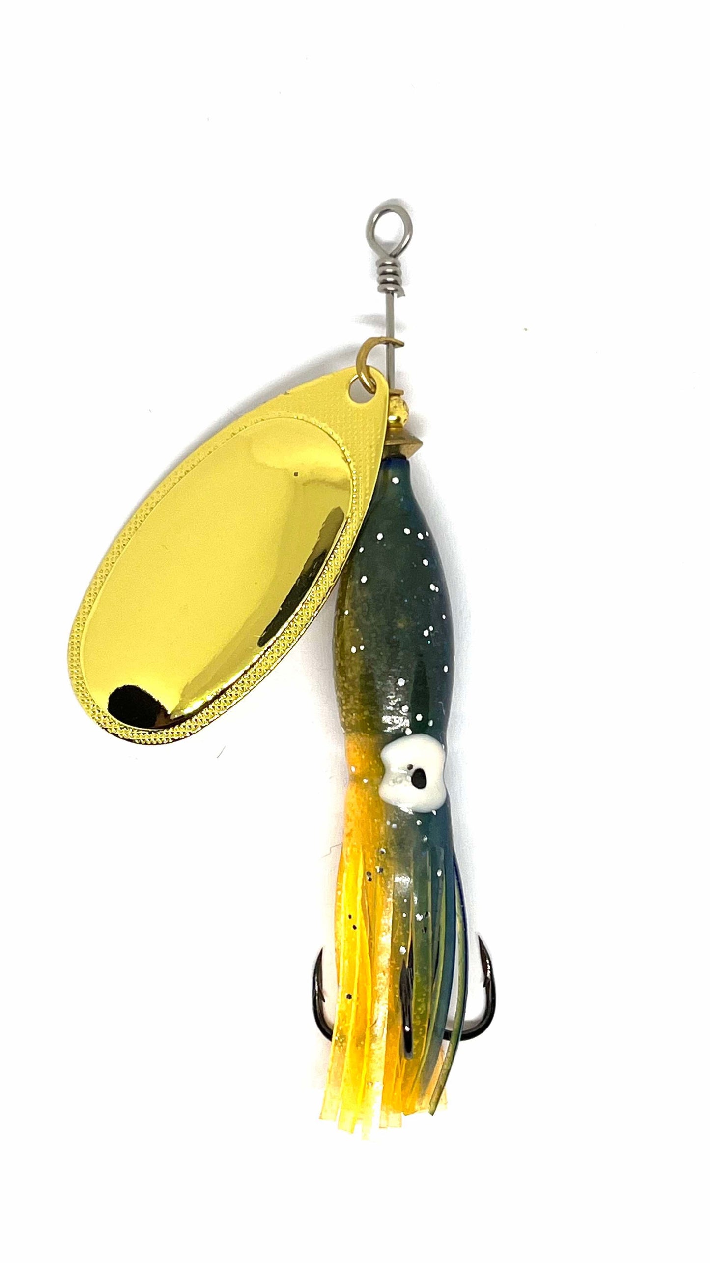 029-Dyp blå / lys oransje